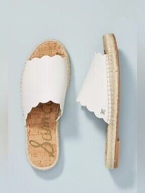 Sam Edelman Andy Espadrille Slide Sandal x Anthropologie ** Size 7.5